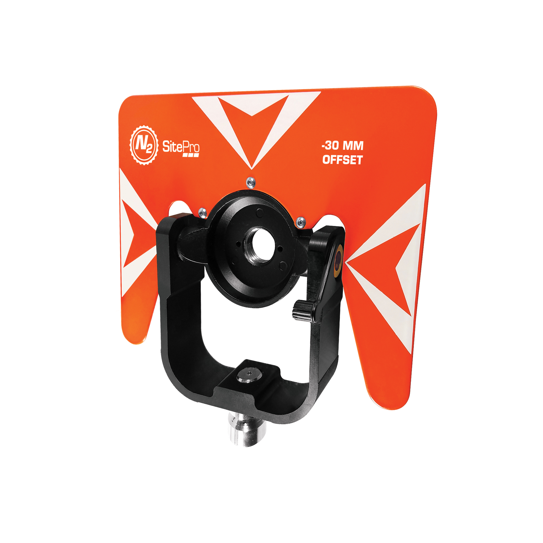 N2 Front Locking Prism Holder & Target Assembly, Orange