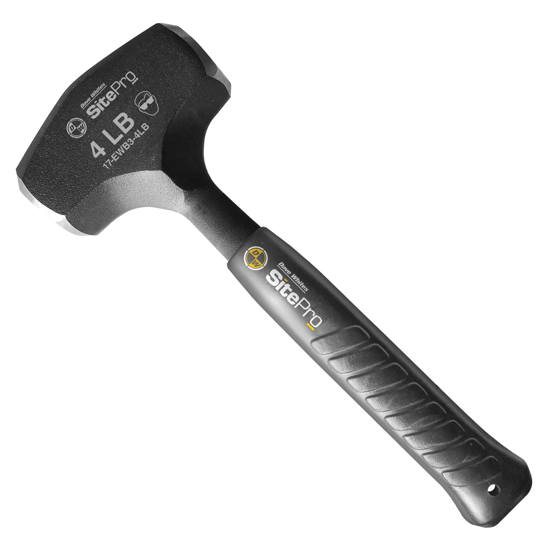 4lb Club Hammer 11.5-Inch Handle & Shock Reduction Grip