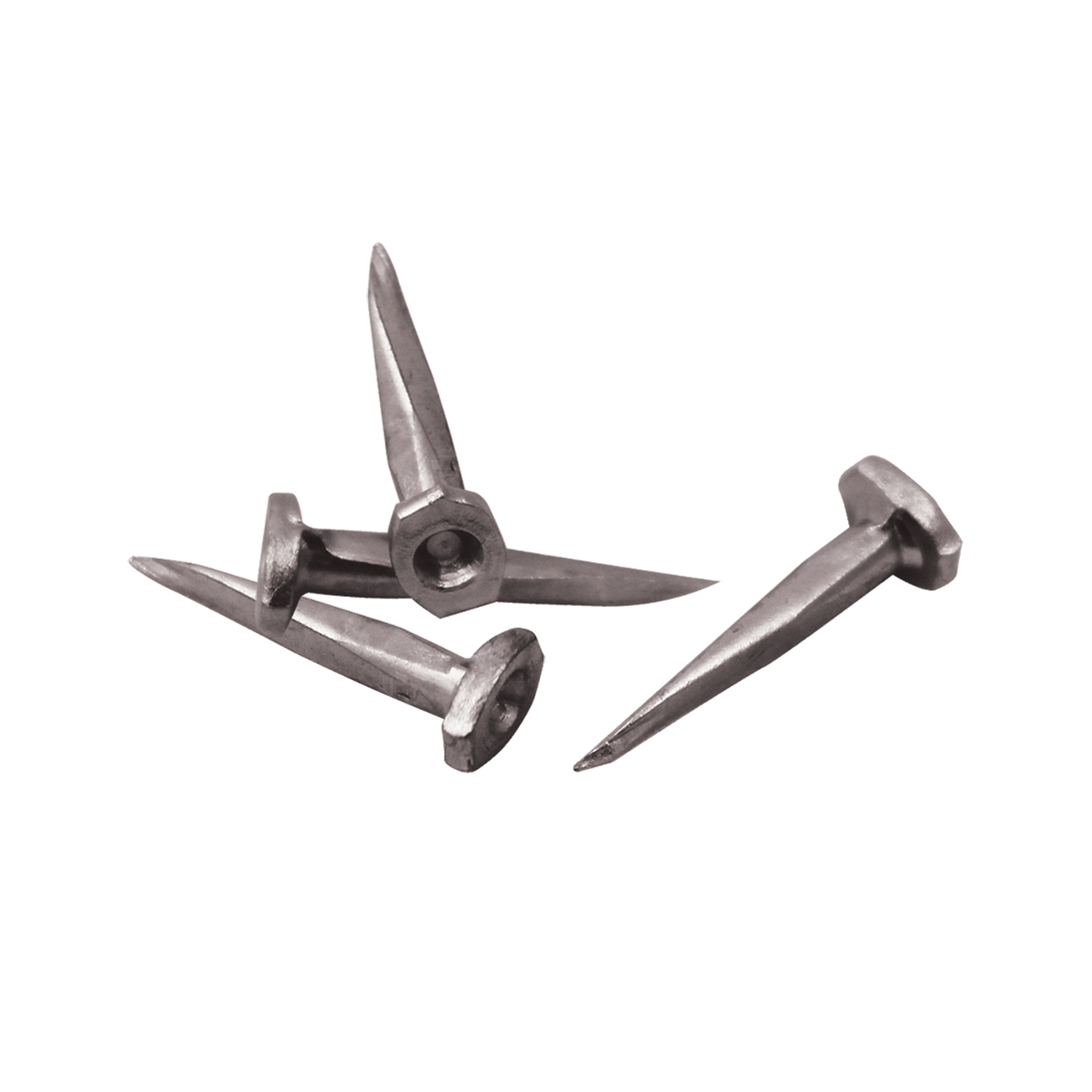 3/4 Inch (19mm) Zinc Plated Steel Stake Tacks, 1lb (0.45kg) Box