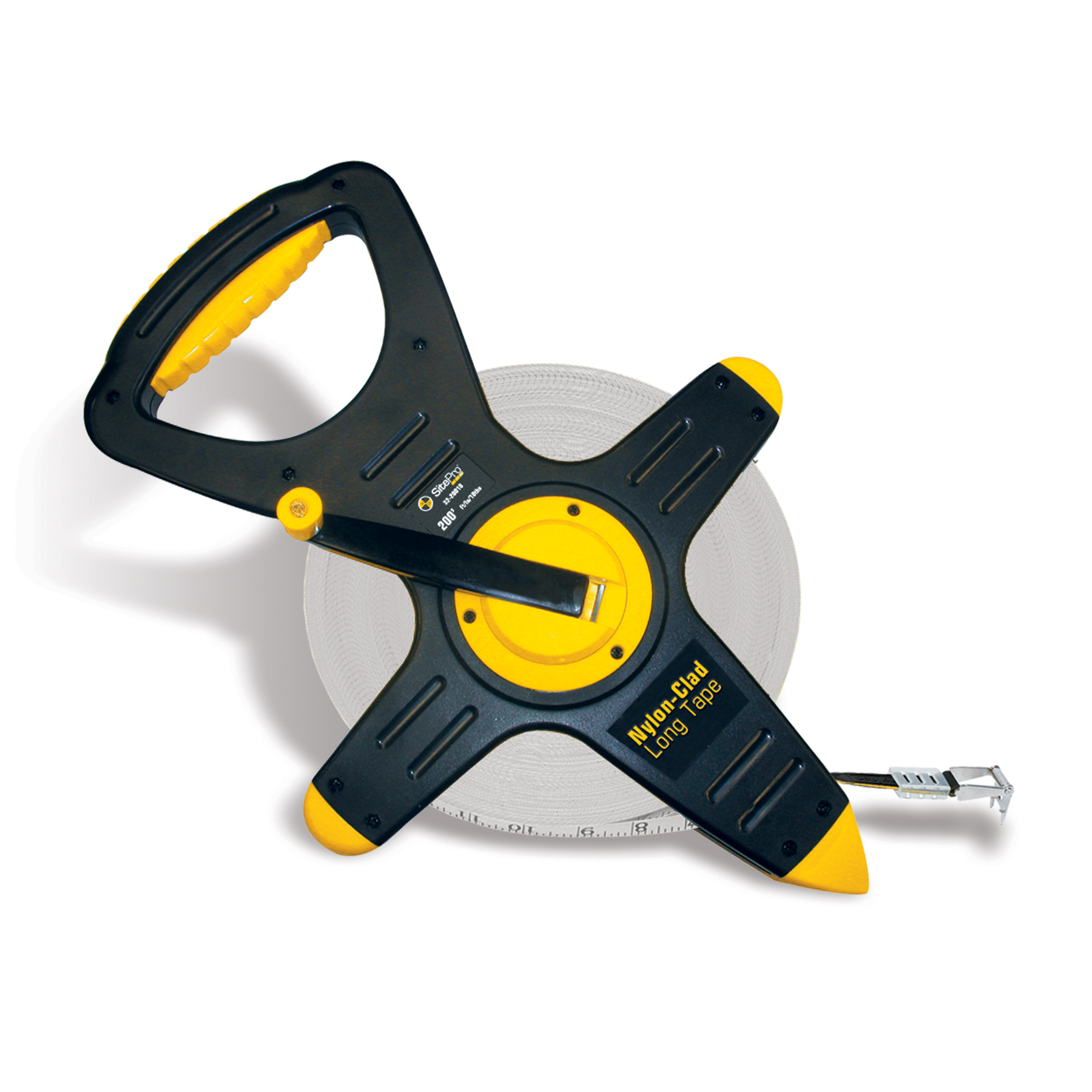 200 Ft Nyclad Steel Dual-Sided Tape with 10th Grads