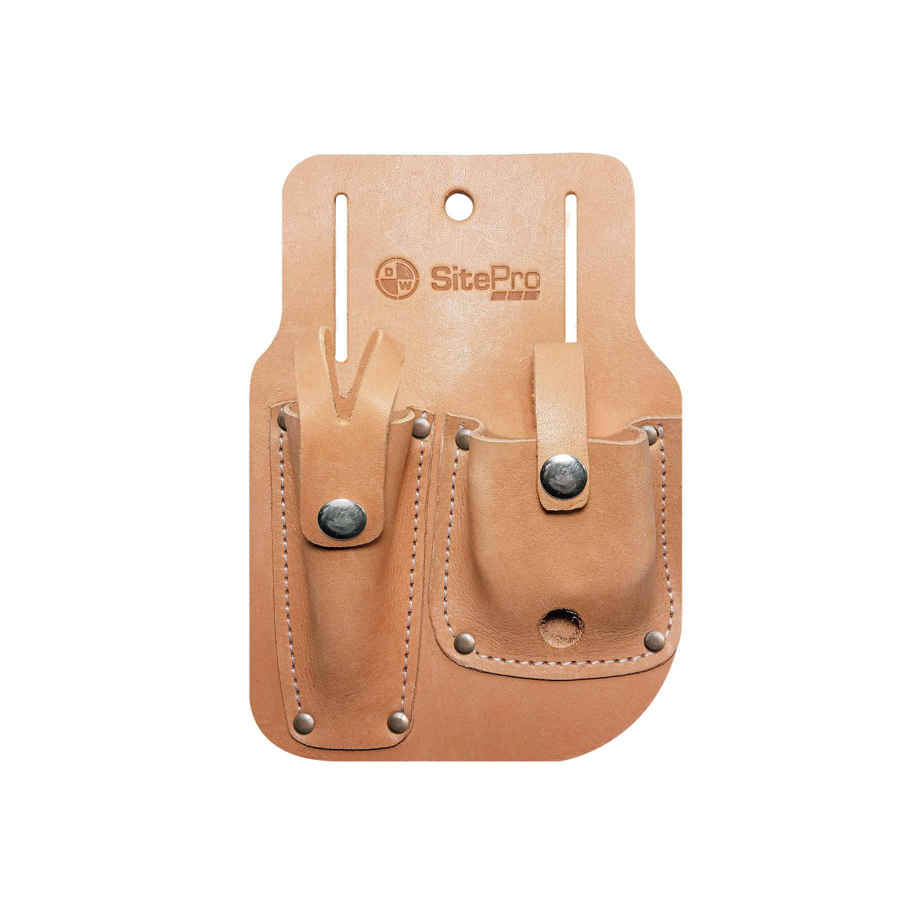 Gammon Reel and Plumb Bob Leather Sheath